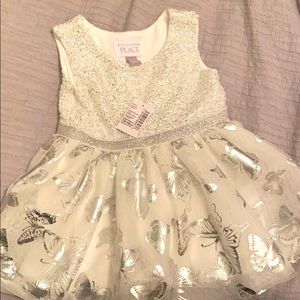 Brand new with tags butterfly dress
